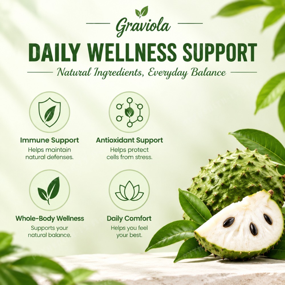 Soursop Graviola Liquid Drops  - đánh giá và giá Herbal And Wellness Products